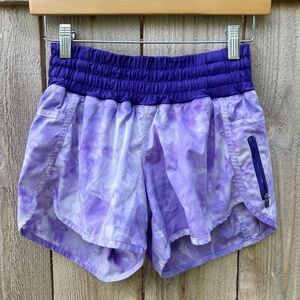 Lululemon Purple 4” Tracker Short